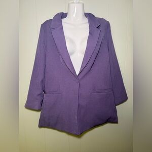 NWOT ameé Purple Blazer